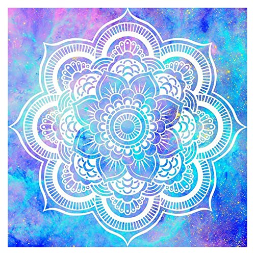 Huacan Diamant Painting Bilder Erwachsene Mandala Foto Diamond Paintings Voll Runde Bohrer Diamante Malerei Stickerei für Kinder Home Wall Decor 30x30cm von Huacan