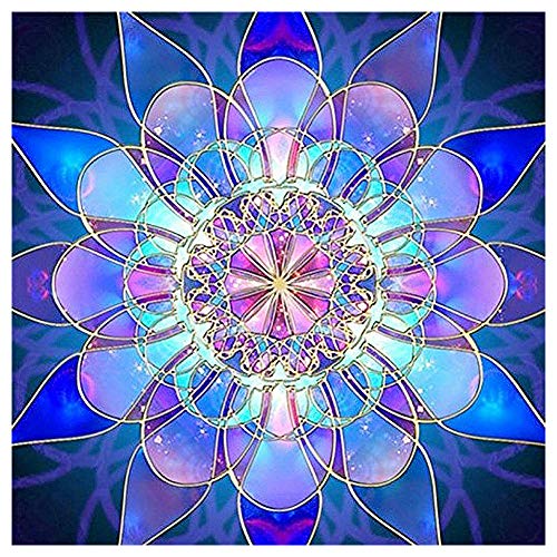 Huacan Diamond Painting Erwachsene Mandala Foto Diamant Paintings Bilder Voll Eckige Bohrer Diamante Malerei Stickerei für Kinder Home Wall Decor 30x30cm von Huacan