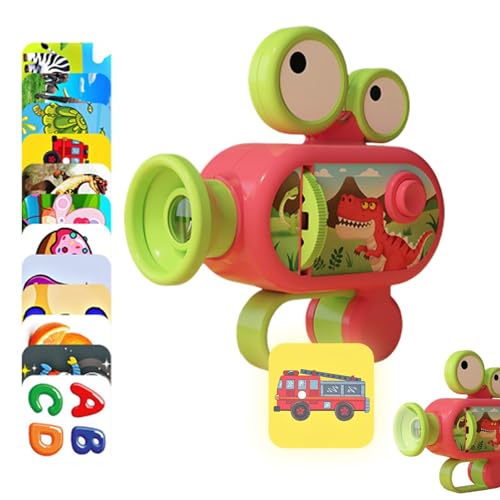 Hudhowks Projektor-Spielzeug für Kinder,Projektor-Taschenlampen für Kinder,Projektor-Taschenlampen-Spielzeug - Kreatives pädagogisches interaktives Spielzeug für Kinder für Schlafzimmer, Spielzimmer von Hudhowks
