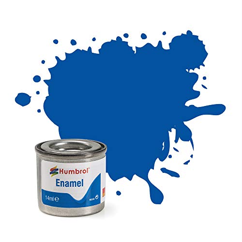 Humbrol 14 ML Nr. 1 TINLET Emaille Paint 12 (French Blue) von Humbrol