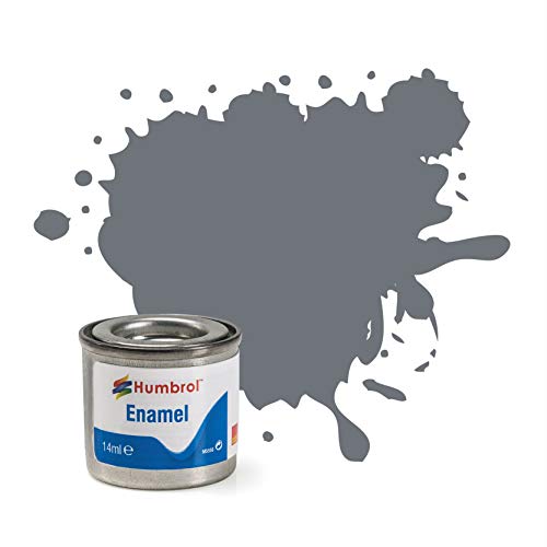 Humbrol 14 ML Nr. 1 TINLET Emaille Paint 164 (Dark Sea Grey Satin) von Humbrol