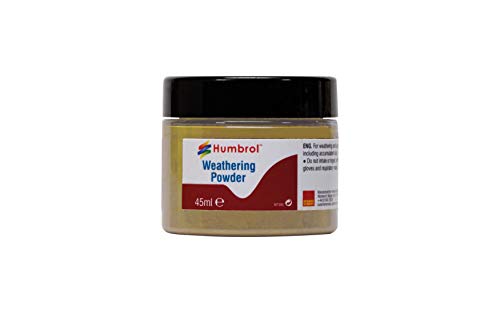 Humbrol AV0013 Weathering Powder, Sand-45ml, 45 ml (Pack of 1) von Humbrol