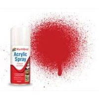 Humbrol Acryl-Spray  220 - Italian-rot glänzend, 150 ml von Humbrol