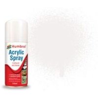 Humbrol Acryl-Spray Weiss glänzend 150 ml von Humbrol