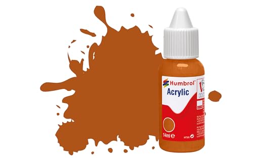 Humbrol DB0009 Acrylfarbe Nr. 9 Tan – Glanz – Acryl 14 ml von Humbrol