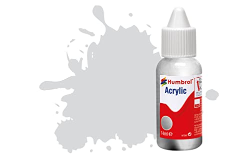 Humbrol DB0011 Acrylfarbe Nr. 11 Silber – Metallic, 14 ml (1 Stück) von Humbrol