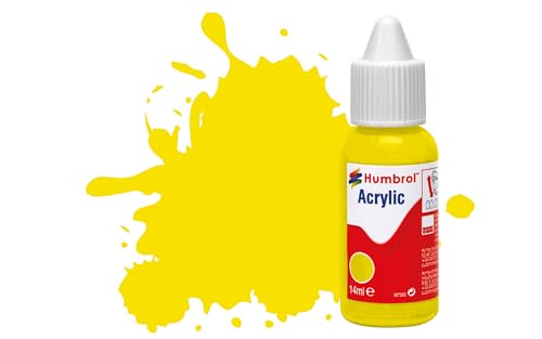 Humbrol DB0099 Acrylic Paint, No 99 Lemon-Matt von Humbrol