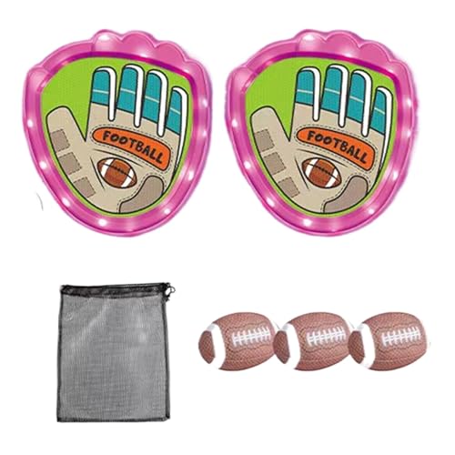 Humdcdy Catch-Ball-Spielset, Paddle Toss and Catch, Ballfangspiele Paddel, Wurf- und Fang-Paddelball-Fangspiele, Paddle-Ball-Fang-Set-Spiele, lustige Eltern-Kind-Interaktion, interaktives von Humdcdy