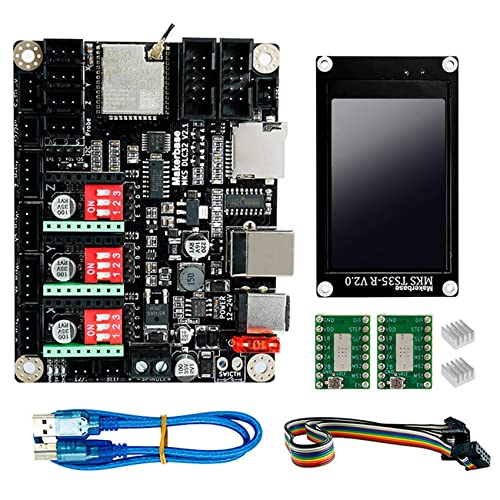 Hundnsney MKS DLC32 32Bit GRBL Offline Kontrolleur TS35-R LCD Bildschirm für CNC3018 MAX Upgrade Satz, Gravierung von Hundnsney