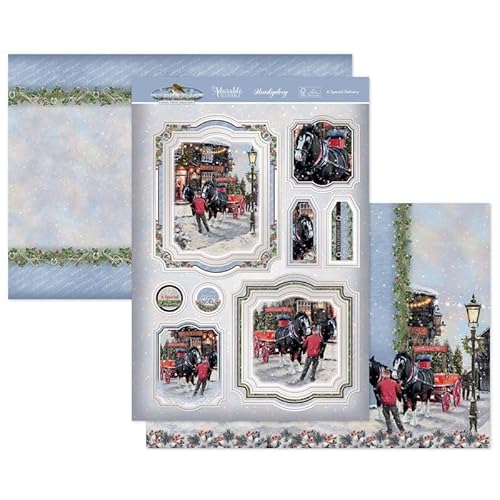 Hunkydory Crafts Luxuriöses Weihnachtsaufsatz-Set von Hunkydory Crafts