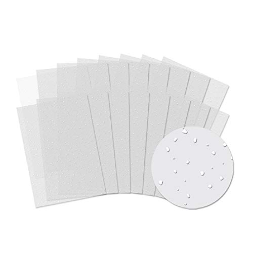 Hunkydory A4 Foiled Acetate Sheets 16/Pkg-Fancy Snowfall von Hunkydory