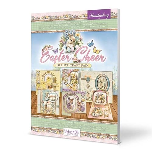 Hunkydory Crafts Deluxe Bastelblock "Easter Cheer" von Hunkydory