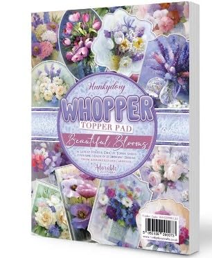 Hunkydory Crafts Whopper Topper Pad – Schöne Blüten von Hunkydory