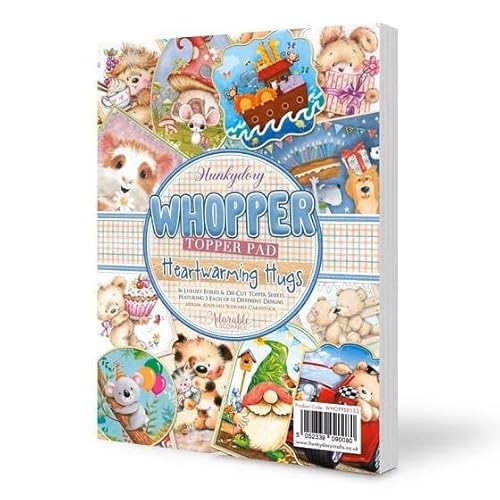 Hunkydory Crafts Whopper Topper Pad für Basteln – Herzerwärmende Umarmungen von Hunkydory