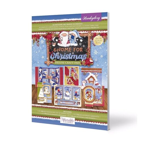 Hunkydory Deluxe Bastelblöcke - Zwerg für Weihnachten von Hunkydory