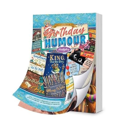 Hunkydory LBK335 "The Little Book of Birthday"-Humor von Hunkydory