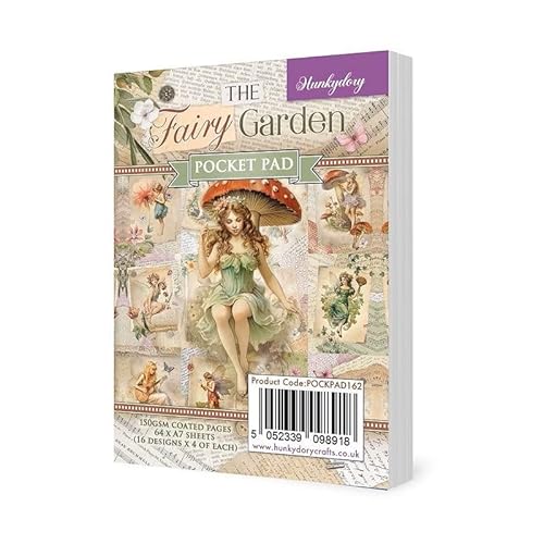 Hunkydory - Taschenblöcke (Fairy Garden) von Hunkydory