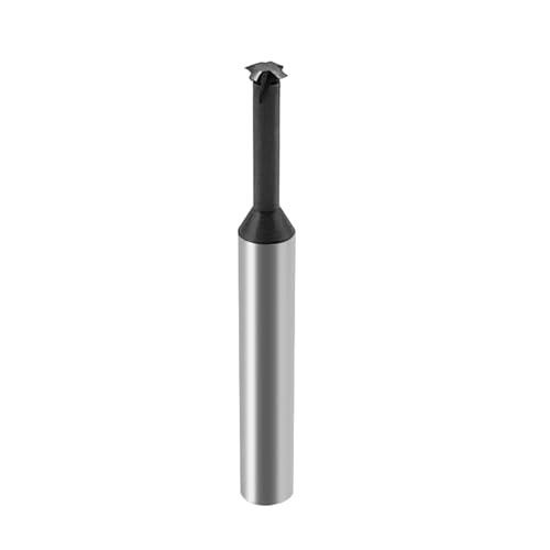 HunrichoTPI Single Pitch Solid Carbid Thread End Mill AlCrN beschichtet, 0.18in Schneiddurchmesser, Hals zum Gewinde 0.59in tief, 0.236in Schaftdurchmesser, 1.97in Gesamtlänge（1/4“-20） von Hunricho