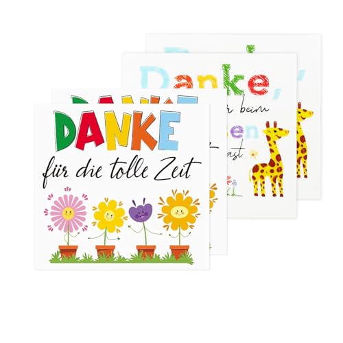 4 Blätter Danke Dass du Mir Beim Wachsen Geholfen Hast, Danke Aufkleber Abschiedsgeschenk Erzieherin, Abschiedsgeschenk Kindergarten, Wasserfeste Blumentopfaufkleber für Blumentöpfe, Glasflaschen von Husalsea