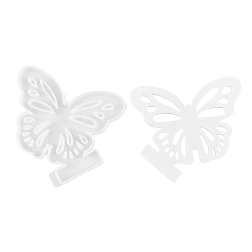 Schmetterling Silikon Form, Hohle Schmetterling Silikon Fondant Form, Süßigkeiten Zucker Cupcake Topper Backform Für Desktop Decor Ornaments Kerze Handwerk von Hutnncg