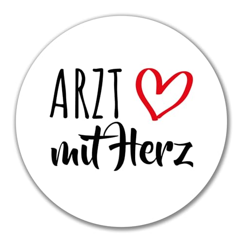Huuraa Aufkleber Arzt mit Herz Geschenk 10cm Sticker Arzt Geschenkidee Huuraa Aufkleber Arzt mit Herz Geschenk 10cm Sticker Arzt Geschenkidee von Huuraa