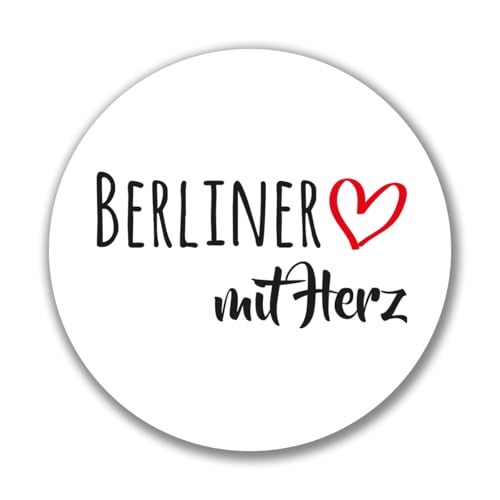 Huuraa Aufkleber Berliner mit Herz Geschenk Sticker 10cm Berliner Geschenkidee Huuraa Aufkleber Berliner mit Herz Geschenk Sticker 10cm Berliner Geschenkidee von Huuraa