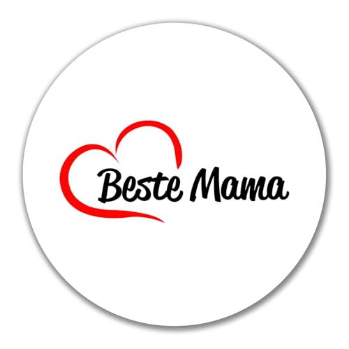 Huuraa Aufkleber Beste Mama Herz Geschenk 10cm Sticker Beste Mama Geschenkidee Huuraa Aufkleber Beste Mama Herz Geschenk 10cm Sticker Beste Mama Geschenkidee von Huuraa