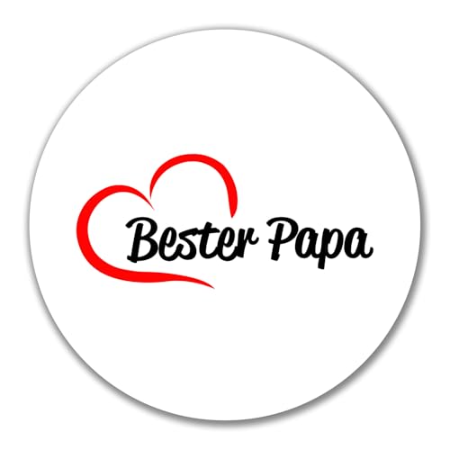 Huuraa Aufkleber Bester Papa Herz Geschenk 10cm Sticker Bester Papa Geschenkidee Huuraa Aufkleber Bester Papa Herz Geschenk 10cm Sticker Bester Papa Geschenkidee von Huuraa