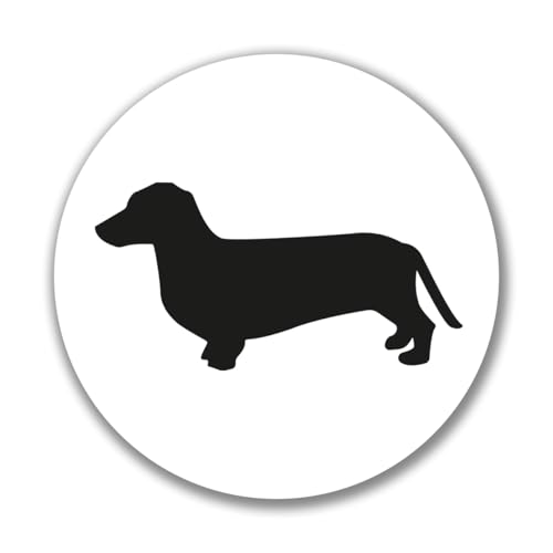 Huuraa Aufkleber Dackel Silhouette Geschenk Sticker 10cm Dackel Geschenkidee Huuraa Aufkleber Dackel Silhouette Geschenk Sticker 10cm Dackel Geschenkidee von Huuraa