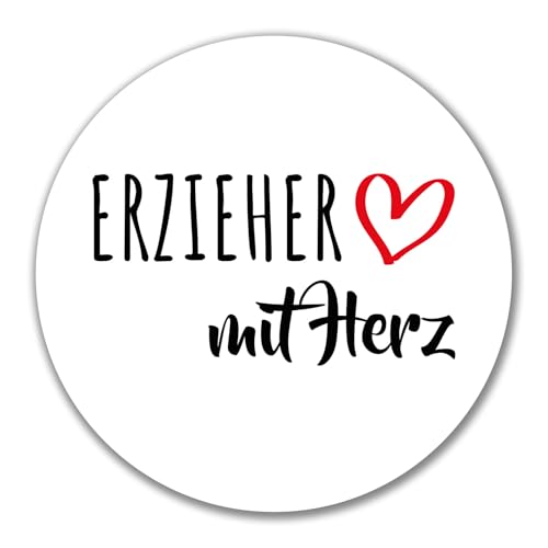 Huuraa Aufkleber Erzieher mit Herz Geschenk 10cm Sticker Erzieher Geschenkidee Huuraa Aufkleber Erzieher mit Herz Geschenk 10cm Sticker Erzieher Geschenkidee von Huuraa