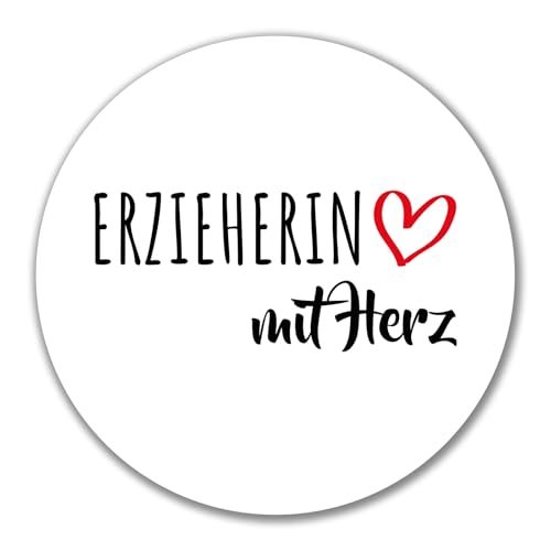 Huuraa Aufkleber Erzieherin mit Herz Geschenk 10cm Sticker Erzieherin Geschenkidee Huuraa Aufkleber Erzieherin mit Herz Geschenk 10cm Sticker Erzieherin Geschenkidee von Huuraa