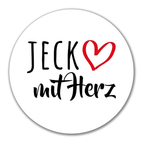 Huuraa Aufkleber Jeck mit Herz Geschenk 10cm Sticker Jeck Geschenkidee Huuraa Aufkleber Jeck mit Herz Geschenk 10cm Sticker Jeck Geschenkidee von Huuraa
