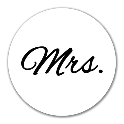 Huuraa Aufkleber Mrs. Schriftzug Geschenk 10cm Sticker Mrs. Geschenkidee Huuraa Aufkleber Mrs. Schriftzug Geschenk 10cm Sticker Mrs. Geschenkidee von Huuraa