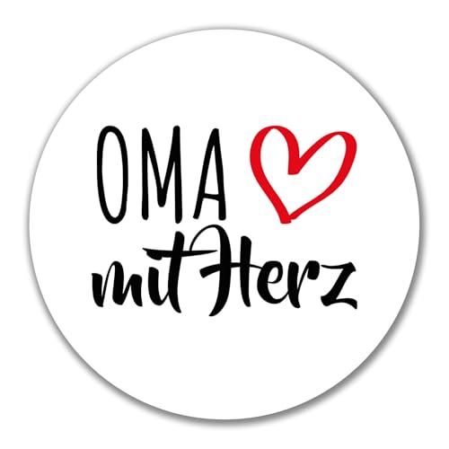 Huuraa Aufkleber Oma mit Herz Geschenk Sticker 10cm Oma Geschenkidee Huuraa Aufkleber Oma mit Herz Geschenk Sticker 10cm Oma Geschenkidee von Huuraa