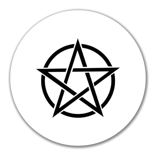 Huuraa Aufkleber Pentagramm Drudenfuß Geschenk 10cm Sticker Pentagramm Geschenkidee Huuraa Aufkleber Pentagramm Drudenfuß Geschenk 10cm Sticker Pentagramm Geschenkidee von Huuraa