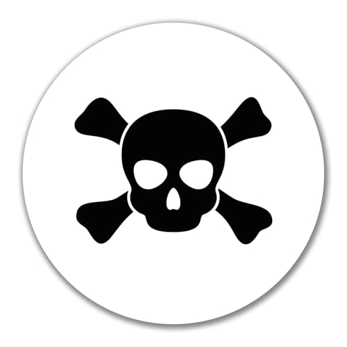 Huuraa Aufkleber Pirat Totenschädel Geschenk 10cm Sticker Pirat Geschenkidee Huuraa Aufkleber Pirat Totenschädel Geschenk 10cm Sticker Pirat Geschenkidee von Huuraa