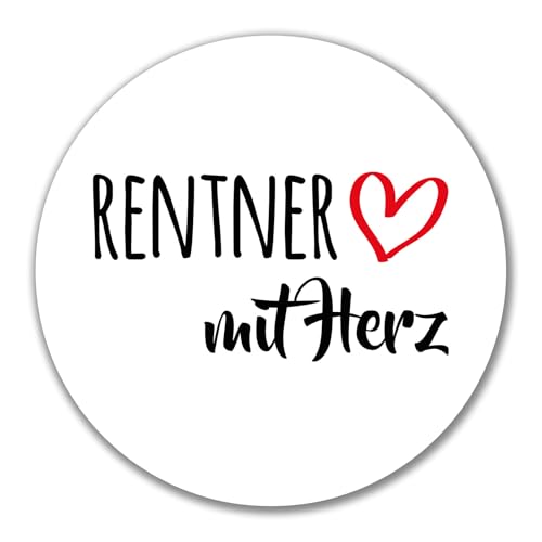 Huuraa Aufkleber Rentner mit Herz Geschenk Sticker 10cm Rentner Geschenkidee Huuraa Aufkleber Rentner mit Herz Geschenk Sticker 10cm Rentner Geschenkidee von Huuraa