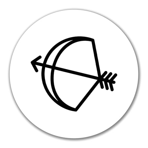 Huuraa Aufkleber Schütze Sternzeichen Symbol Geschenk 10cm Sticker Schütze Geschenkidee Huuraa Aufkleber Schütze Sternzeichen Symbol Geschenk 10cm Sticker Schütze Geschenkidee von Huuraa