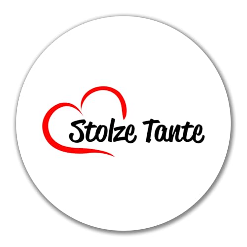 Huuraa Aufkleber Stolze Tante Herz Geschenk 10cm Sticker Stolze Tante Geschenkidee Huuraa Aufkleber Stolze Tante Herz Geschenk 10cm Sticker Stolze Tante Geschenkidee von Huuraa