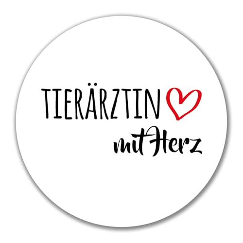 Huuraa Aufkleber Tierärztin mit Herz Geschenk 10cm Sticker Tierärztin Geschenkidee Huuraa Aufkleber Tierärztin mit Herz Geschenk 10cm Sticker Tierärztin Geschenkidee von Huuraa