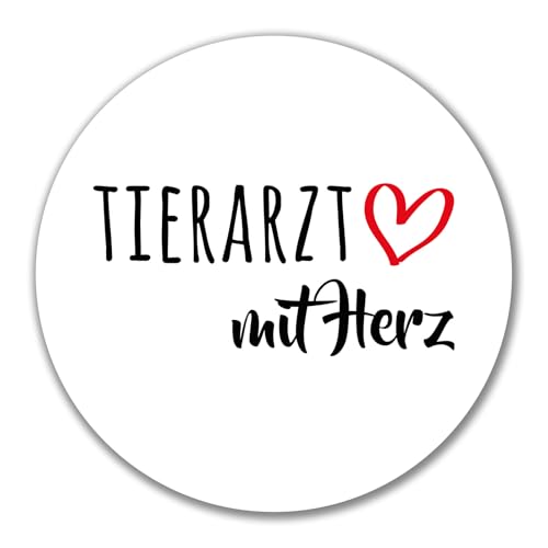 Huuraa Aufkleber Tierarzt mit Herz Geschenk 10cm Sticker Tierarzt Geschenkidee Huuraa Aufkleber Tierarzt mit Herz Geschenk 10cm Sticker Tierarzt Geschenkidee von Huuraa
