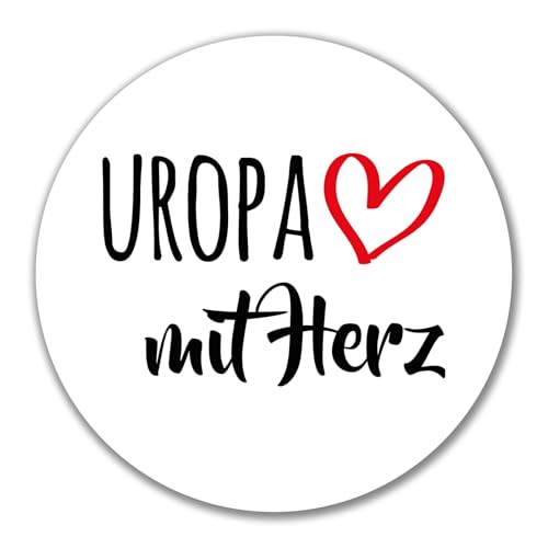Huuraa Aufkleber Uropa mit Herz Geschenk 10cm Sticker Uropa Geschenkidee Huuraa Aufkleber Uropa mit Herz Geschenk 10cm Sticker Uropa Geschenkidee von Huuraa
