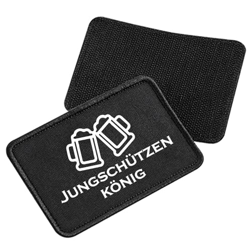 Huuraa Patch Jungschützenkönig Schützenfest Geschenk Black Jungschützenkönig Präsent Huuraa Patch Jungschützenkönig Schützenfest Geschenk Black Jungschützenkönig Präsent von Huuraa