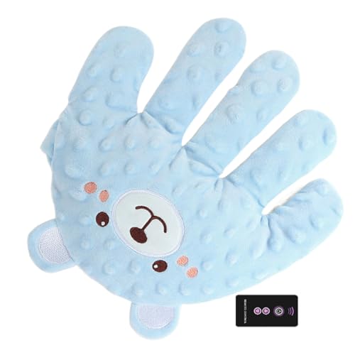 Huvqianu Automatische Baby Patting Hand, Polyester, Schlafhilfe für Babys, 7.48 x 9.84 Zoll, Modern, Blau, Indoor von Huvqianu