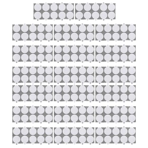 200 Stück/Set doppelseitige Siegelaufkleber, selbstklebende runde Scheiben, Zubehör, Siegelstempel, abnehmbar von Hxyxbnhno