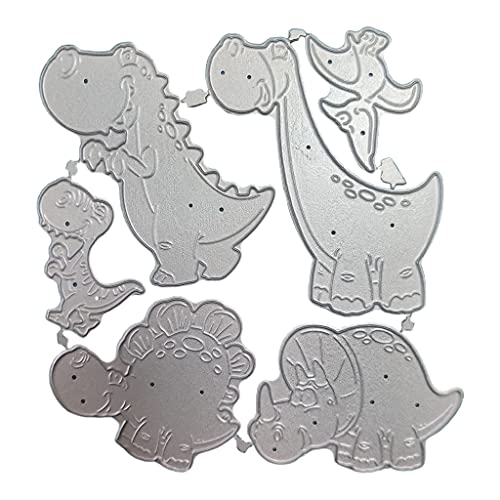 Dinosaurier-Metall-Stanzformen, Schablone, Scrapbooking, Album, Stempel, Papier, Karte von Hxyxbnhno