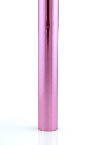 Hygloss 26-Inch x 25-Feet, Pink Products Geschenkpapierrolle aus Metallfolie, 66 cm x 7,6 m, Rosa, Papier, 300x26 Inch (Pack of 1), 54 von Hygloss