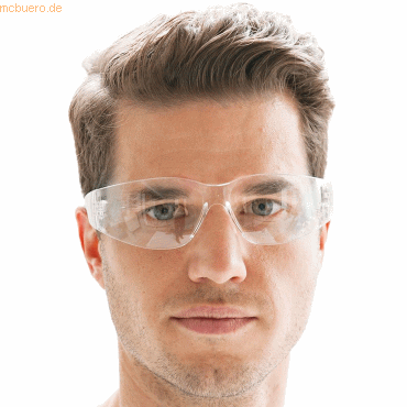 12 x HygoStar Schutzbrille Flat universal transparent von HygoStar