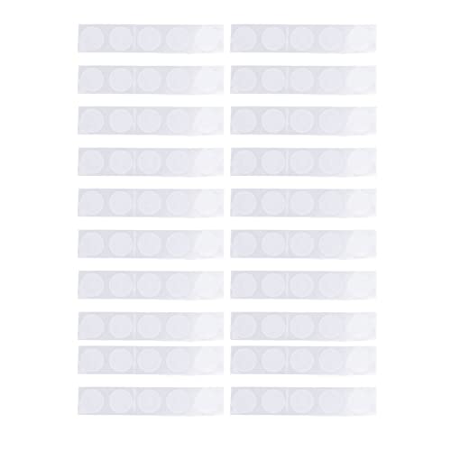 50 Stück 13,56 MHz NFC-RFID-Aufkleberetikett 504 Byte Wiederholbares Geschriebenes Hochfrequenz-IC-UID-Etikett für die Zugangskontrolle von Hyuduo