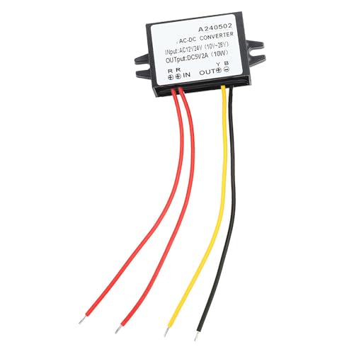 Abwärtswandler, AC 12V 24V zu DC 5V Abwärtswandler AC-DC Abwärtsstromversorgungsmodul(2A) von Hyuduo